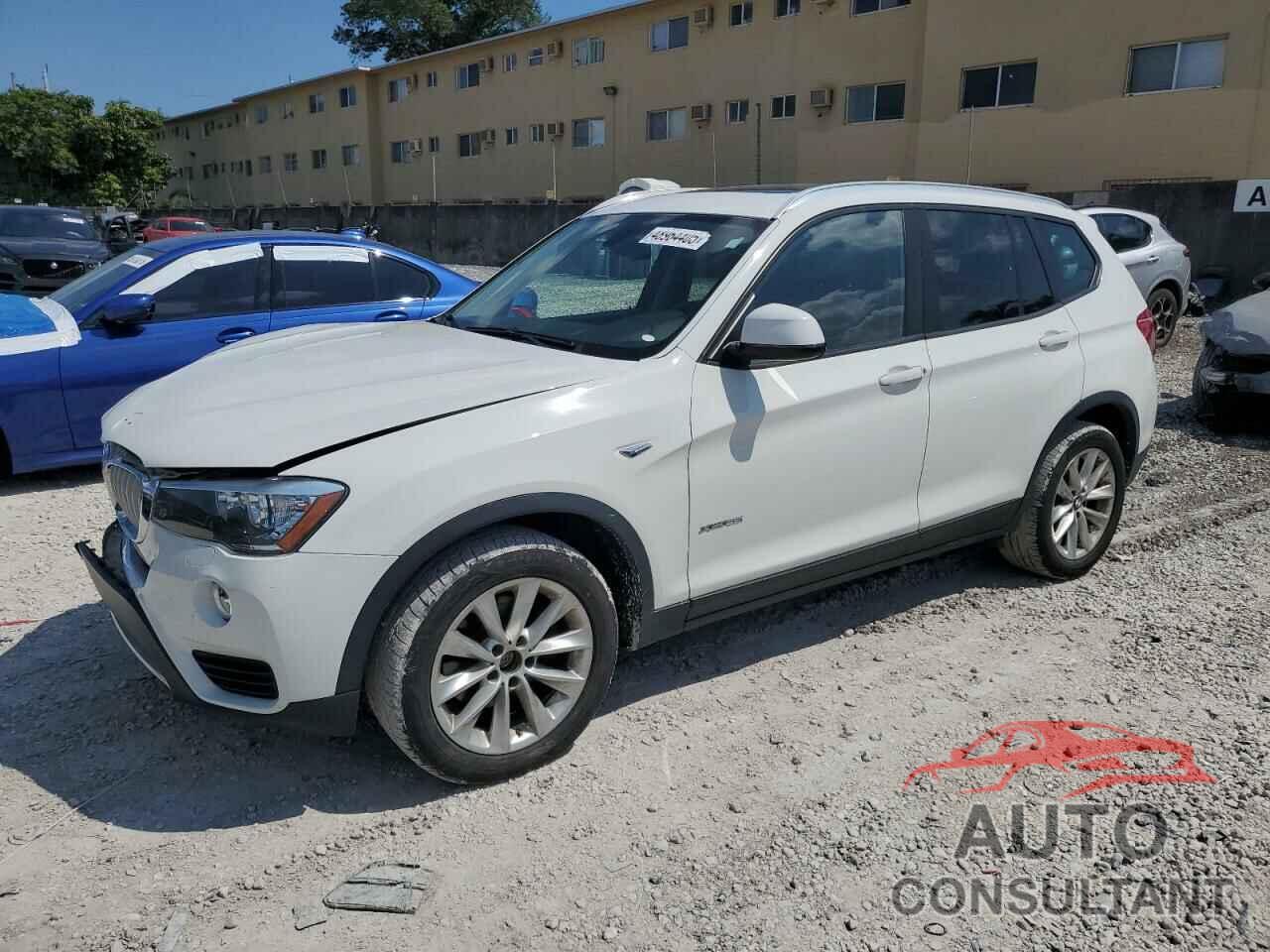 BMW X3 2017 - 5UXWX9C33H0T23890