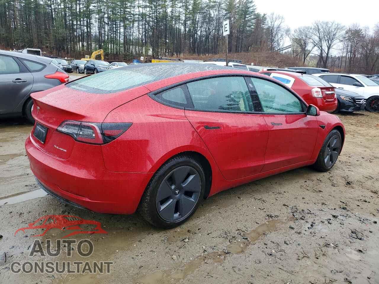 TESLA MODEL 3 2022 - 5YJ3E1EB7NF318642