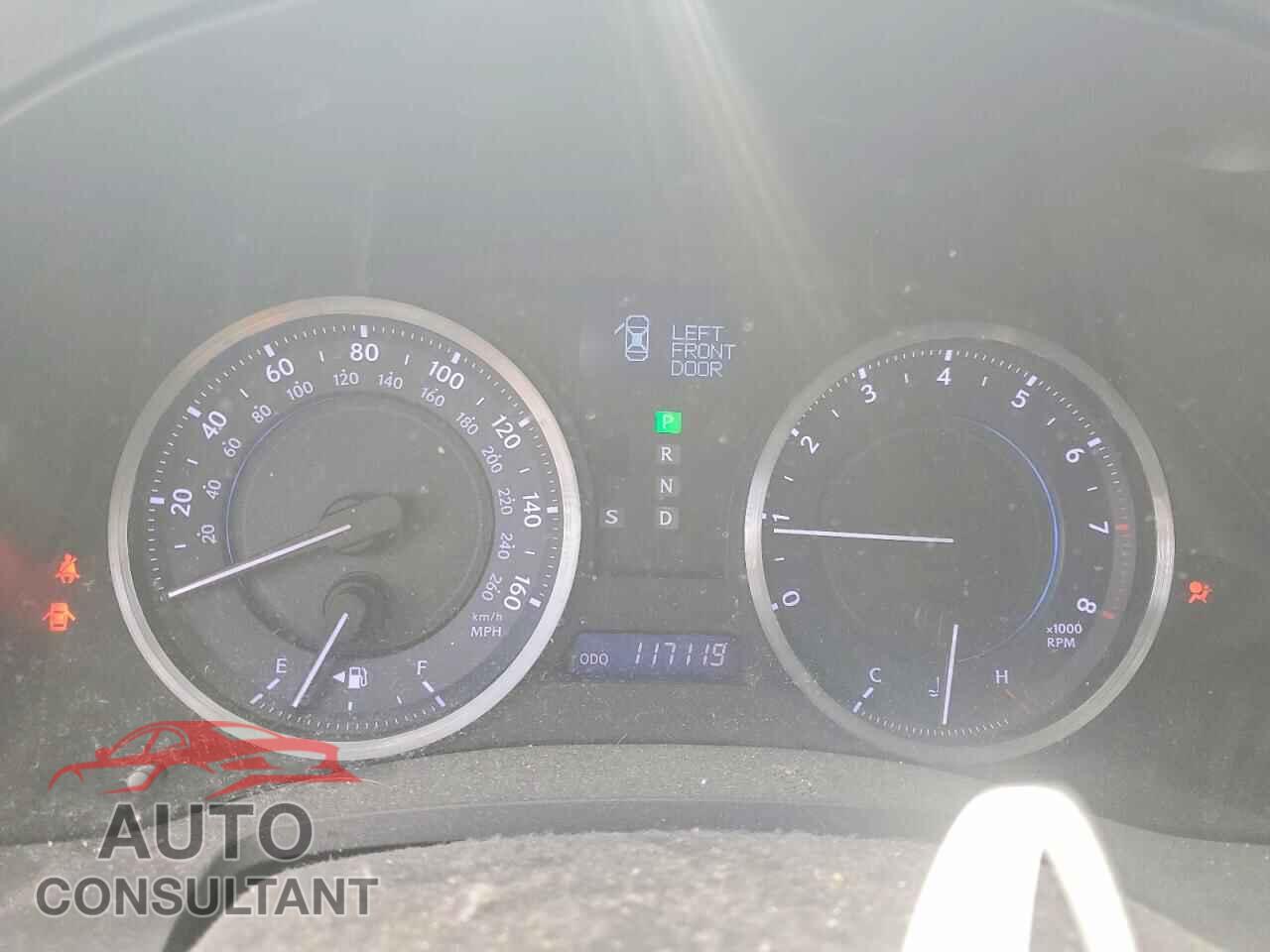 LEXUS IS 2012 - JTHCF5C25C5057855