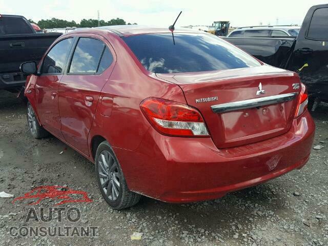 MITSUBISHI MIRAGE 2017 - ML32F4FJ6HHF07728
