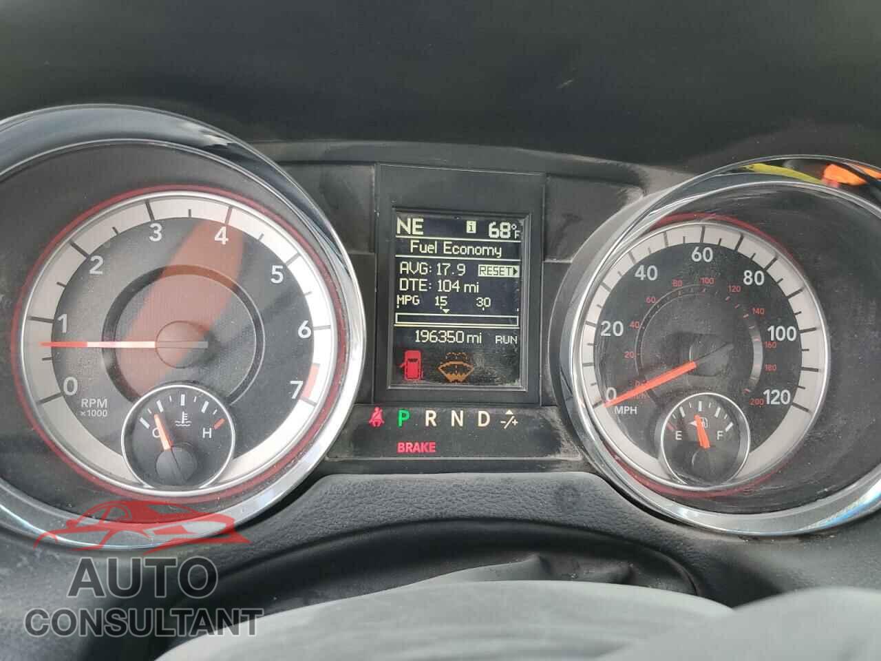 DODGE CARAVAN 2016 - 2C4RDGEG5GR249419