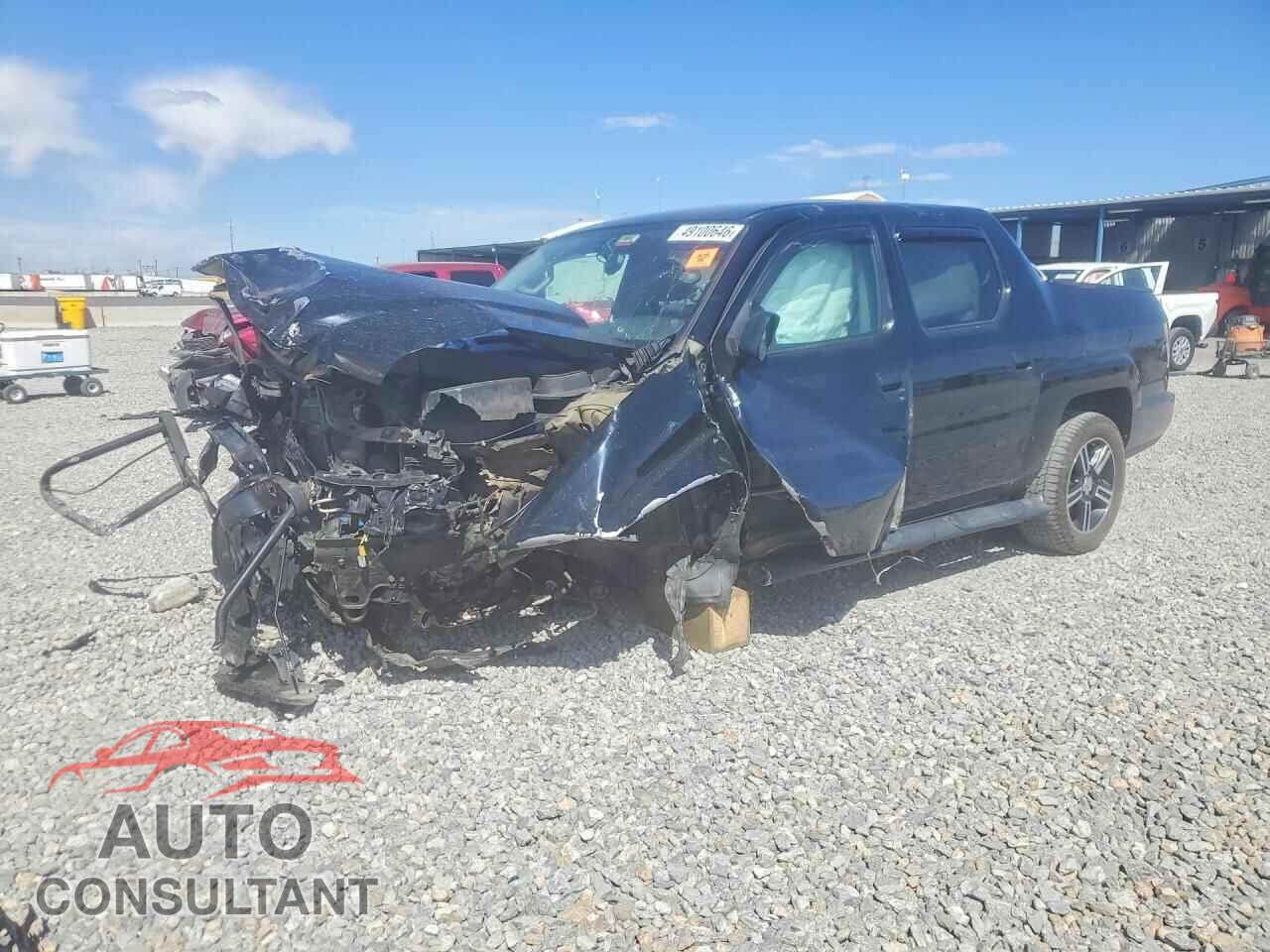 HONDA RIDGELINE 2013 - 5FPYK1F74DB011797