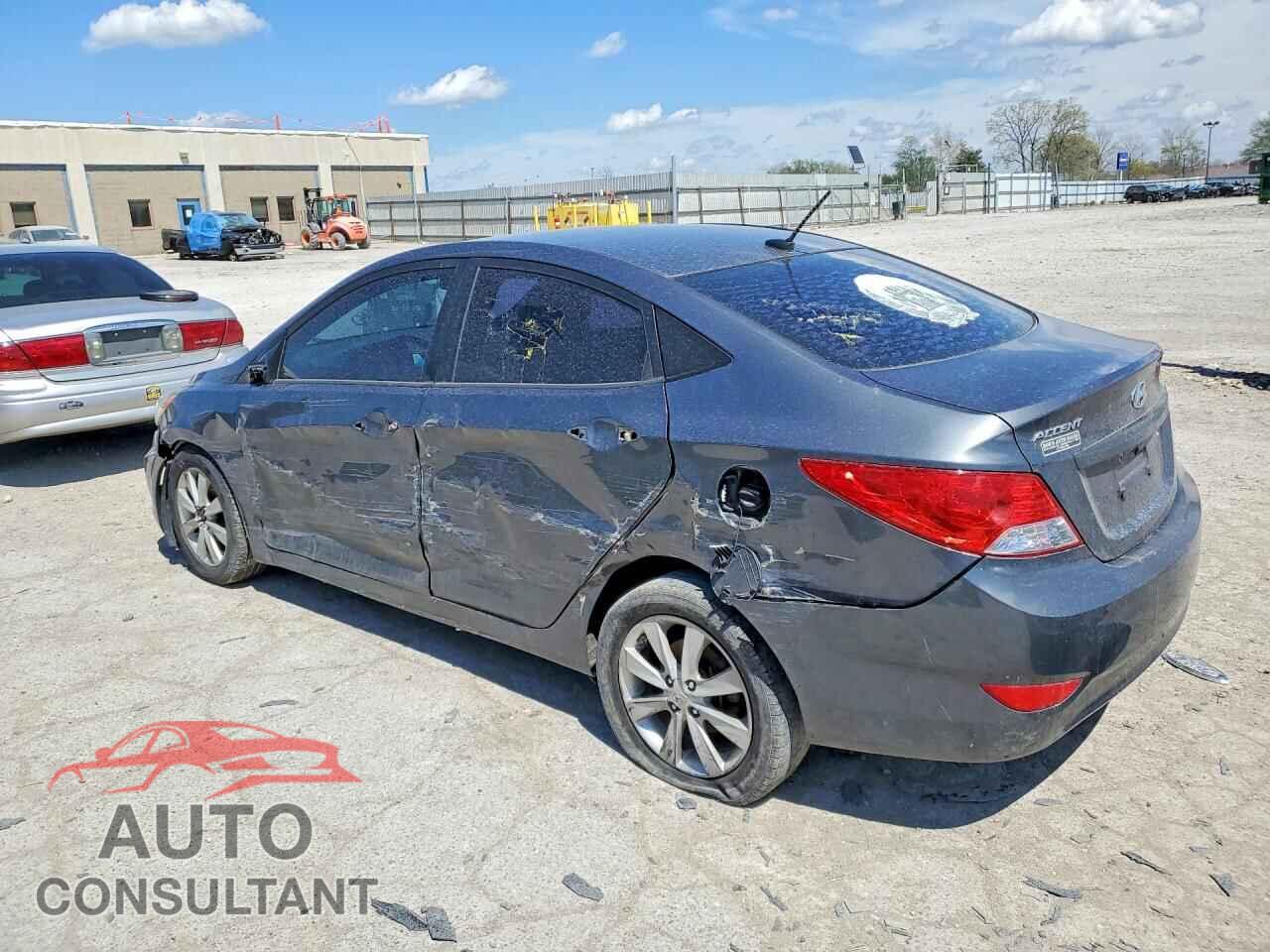 HYUNDAI ACCENT 2012 - KMHCU4AE1CU211445