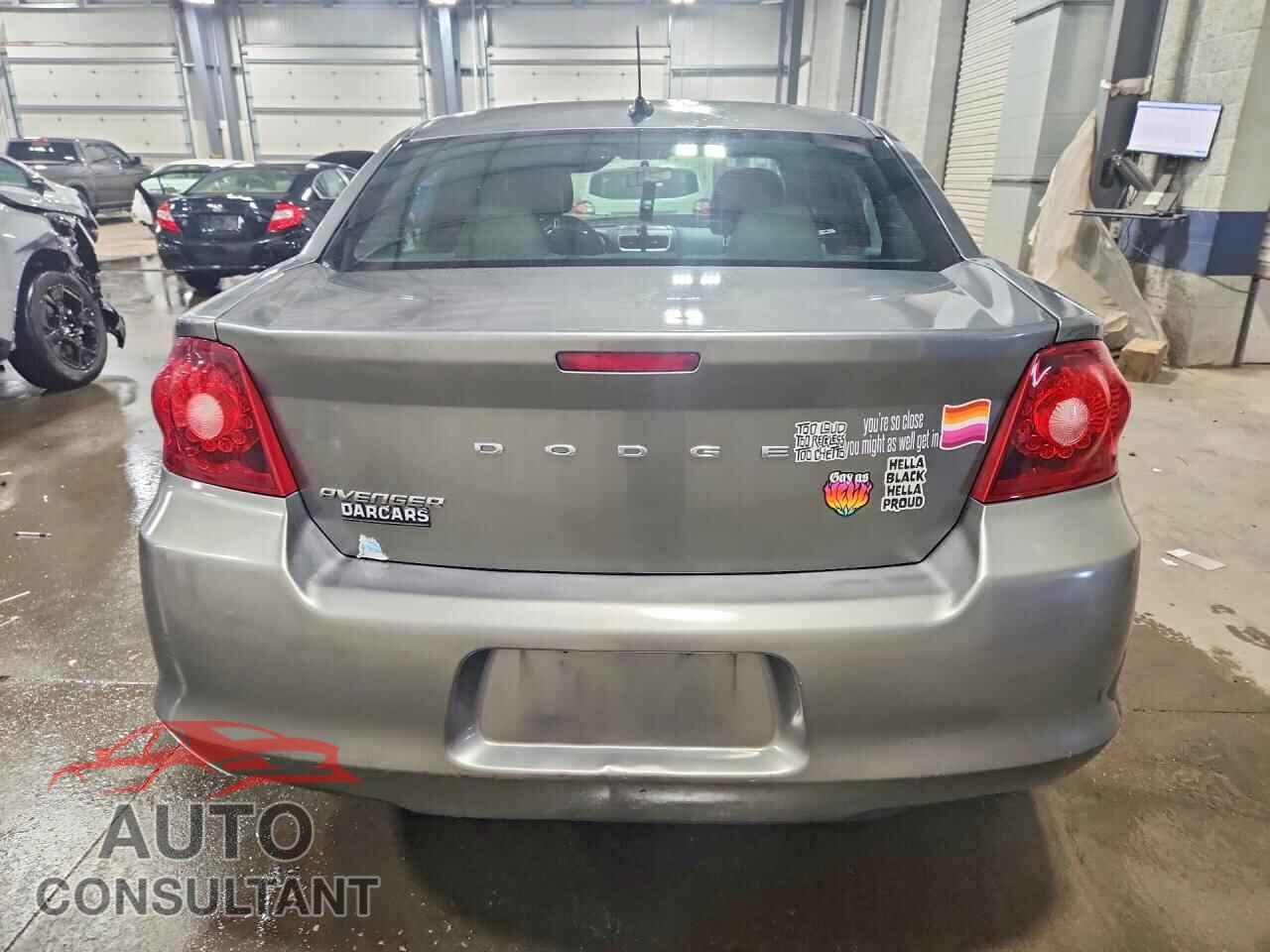 DODGE AVENGER 2012 - 1C3CDZAB3CN290087