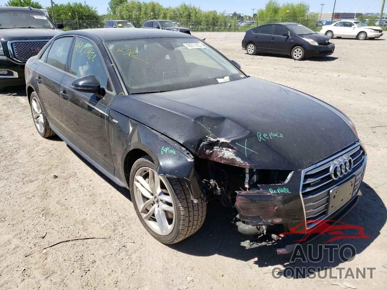 AUDI A4 2017 - WAUDNAF48HN049476