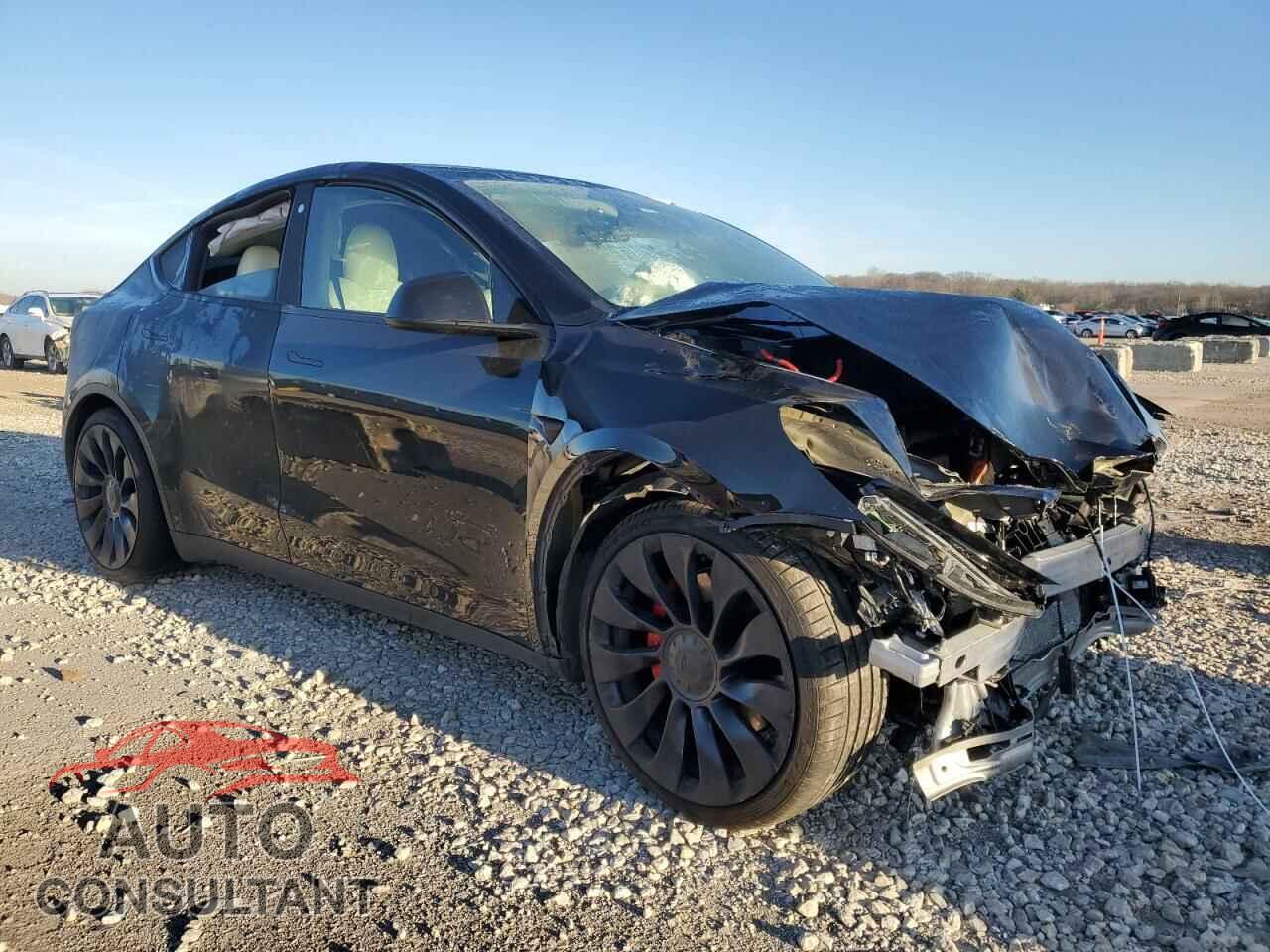 TESLA MODEL Y 2021 - 5YJYGDEF7MF250135