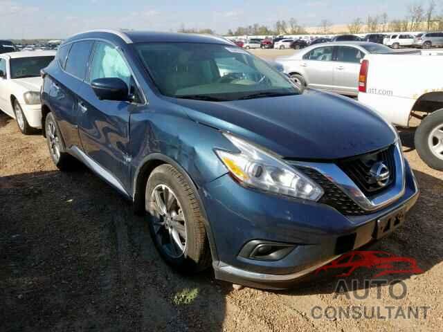 NISSAN MURANO 2016 - 5N1AZ2MH6GN128452