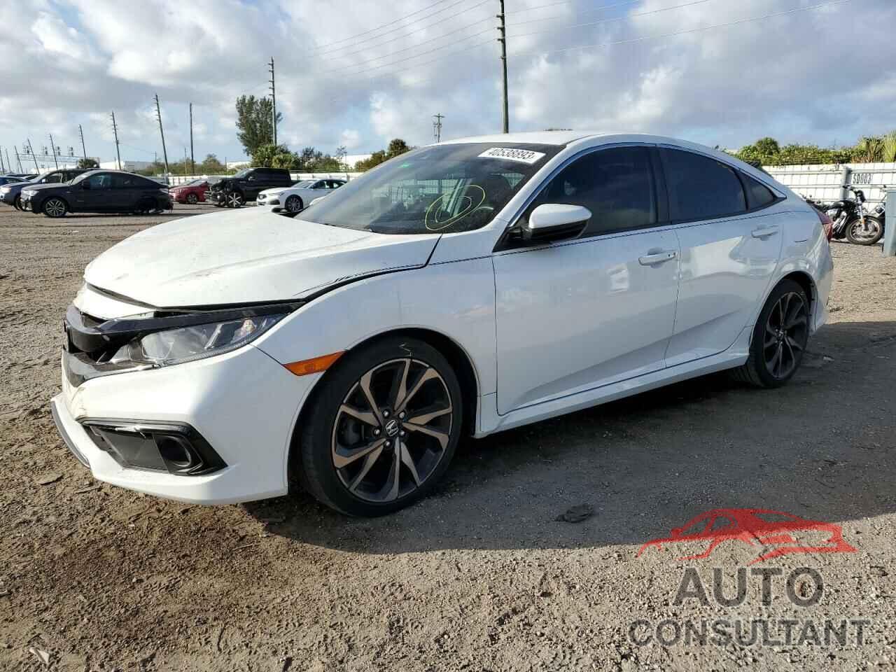 HONDA CIVIC 2019 - 2HGFC2F85KH583482