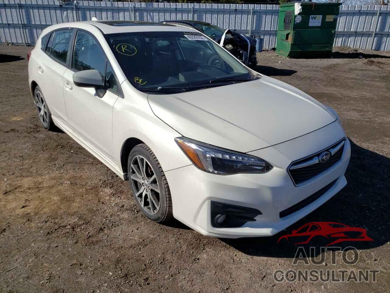 SUBARU IMPREZA 2018 - 4S3GTAH6XJ3730275