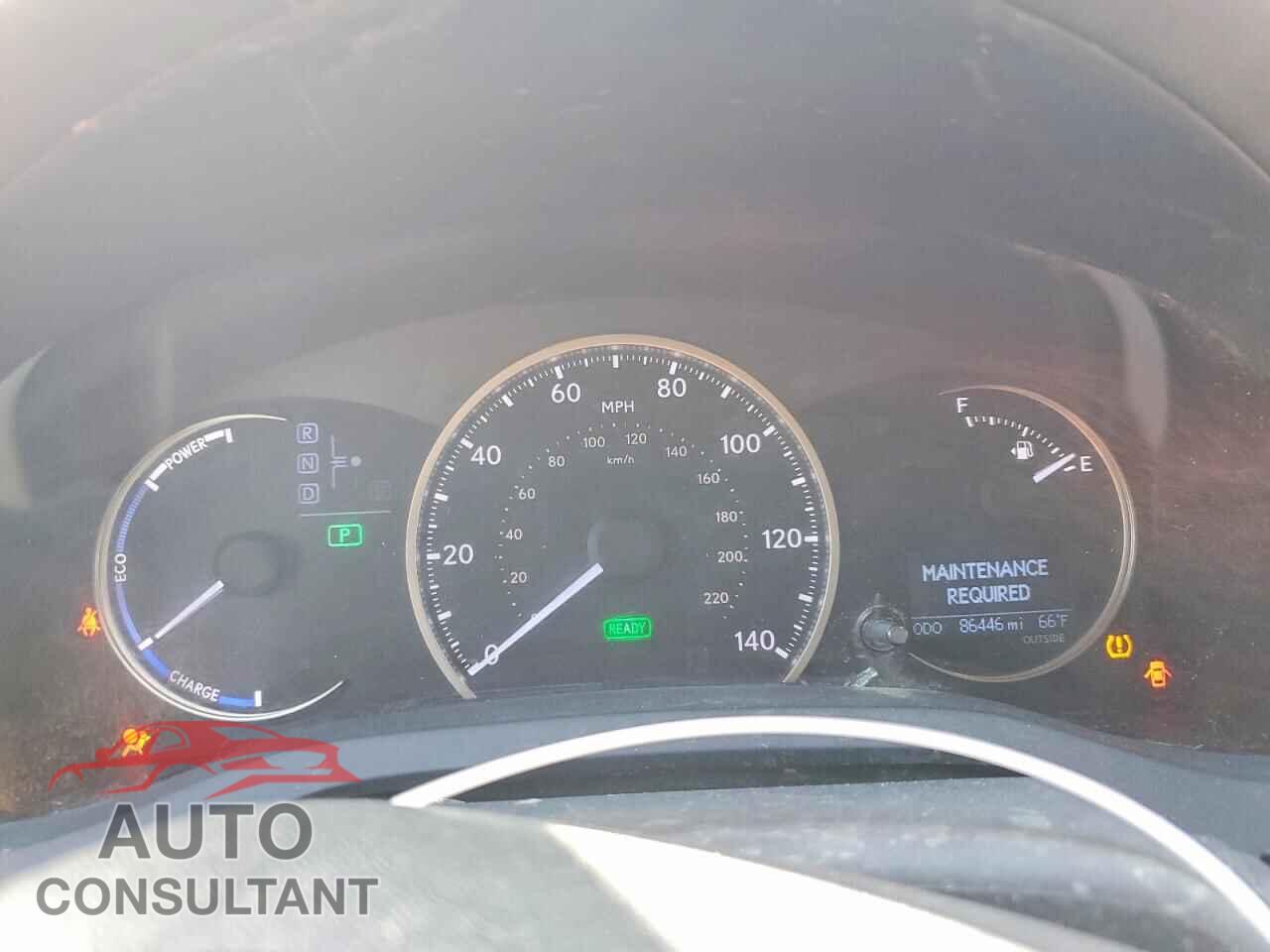 LEXUS CT 200 2016 - JTHKD5BH8G2272905