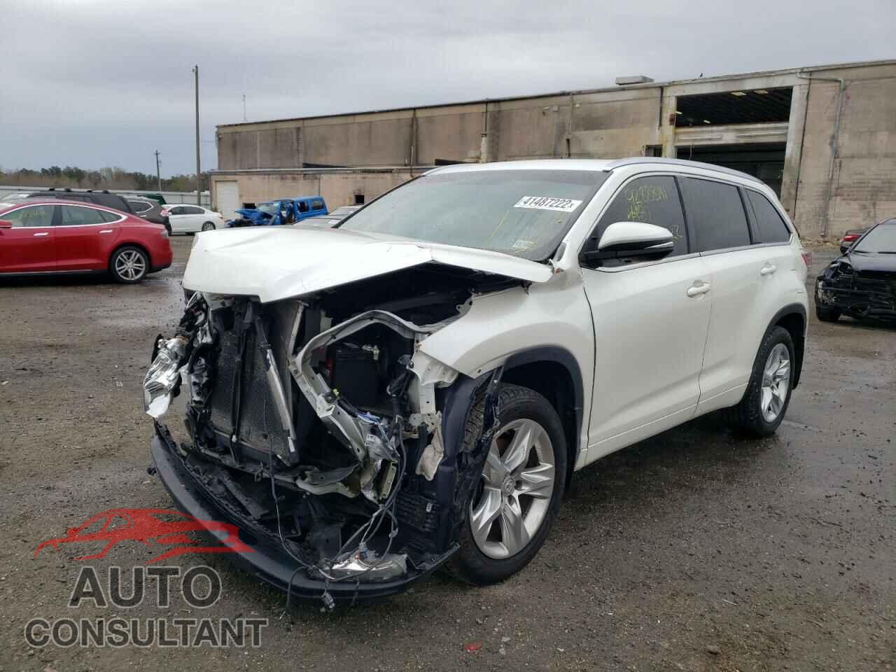 TOYOTA HIGHLANDER 2016 - 5TDDKRFH8GS309610