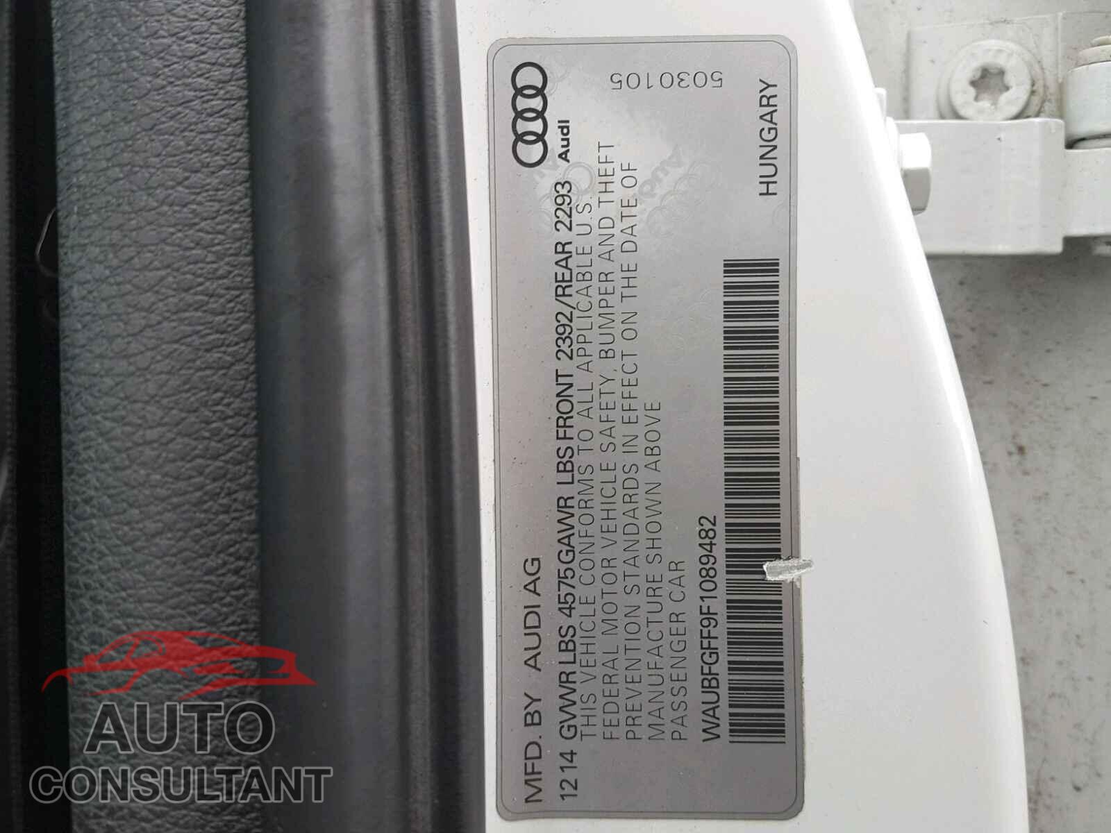 AUDI A3 2015 - WAUBFGFF9F1089482
