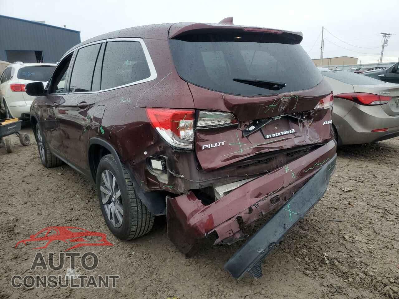 HONDA PILOT 2019 - 5FNYF6H50KB022346