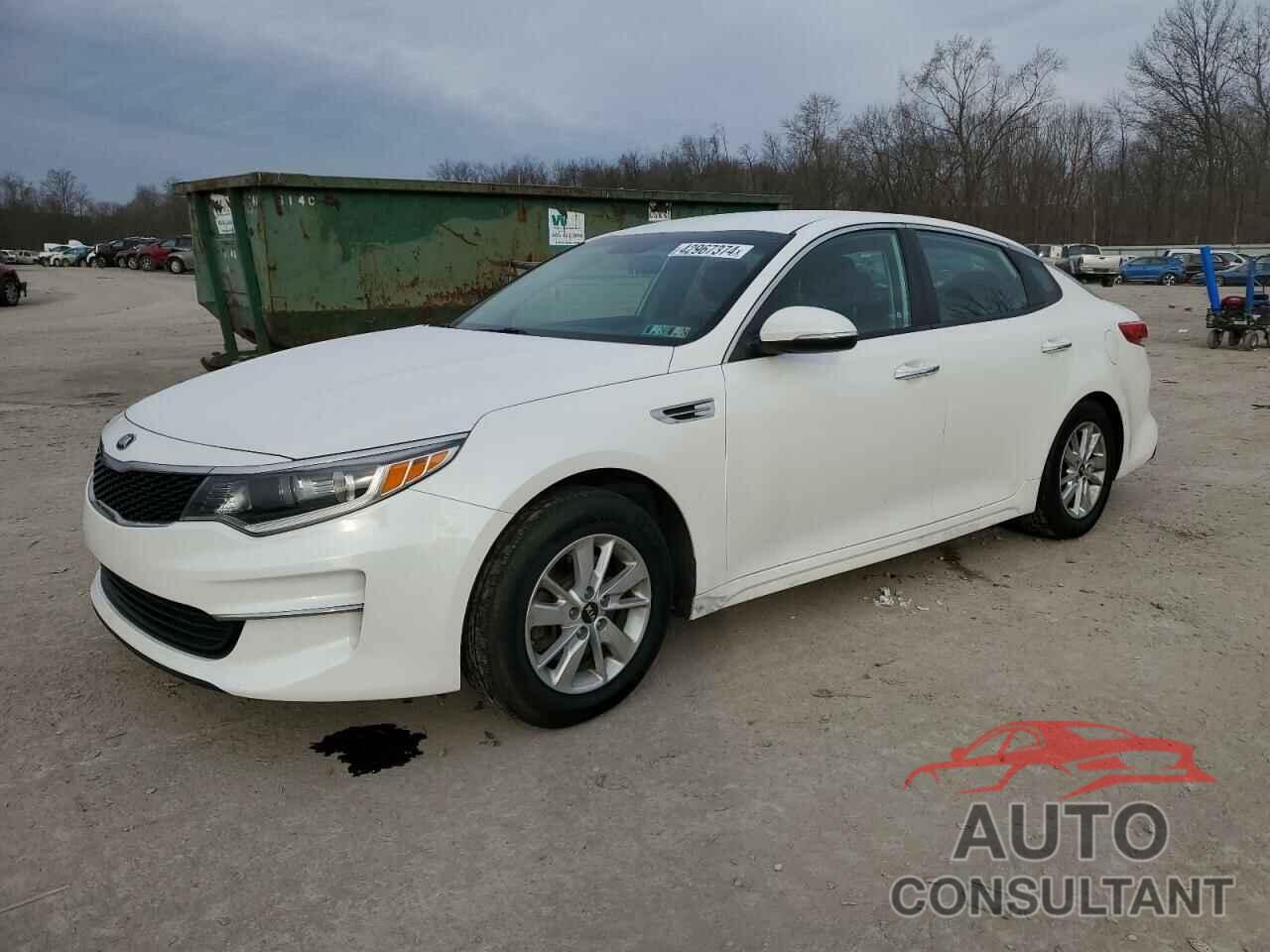 KIA OPTIMA 2016 - KNAGT4L3XG5101186
