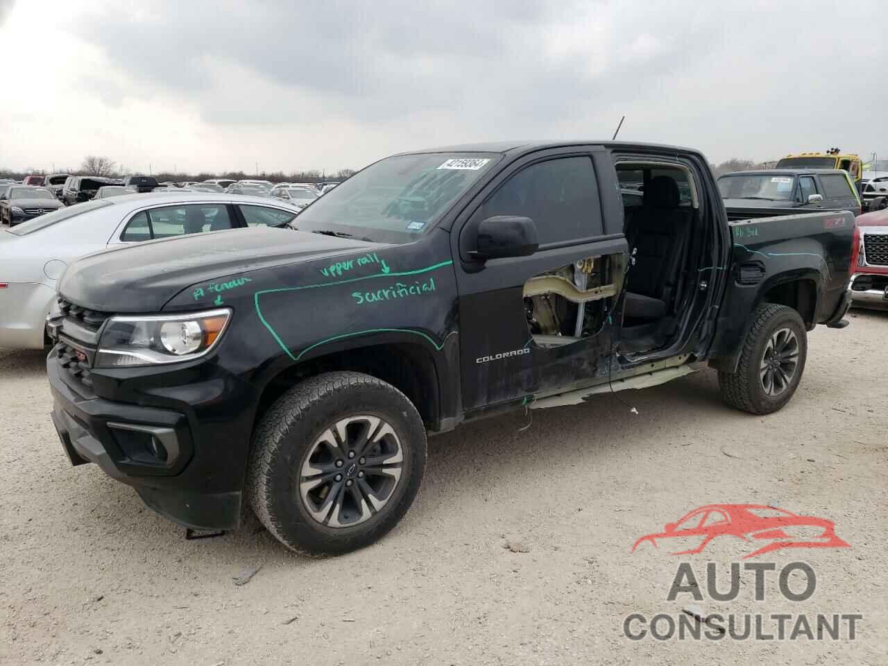 CHEVROLET COLORADO 2022 - 1GCGTDEN7N1209576