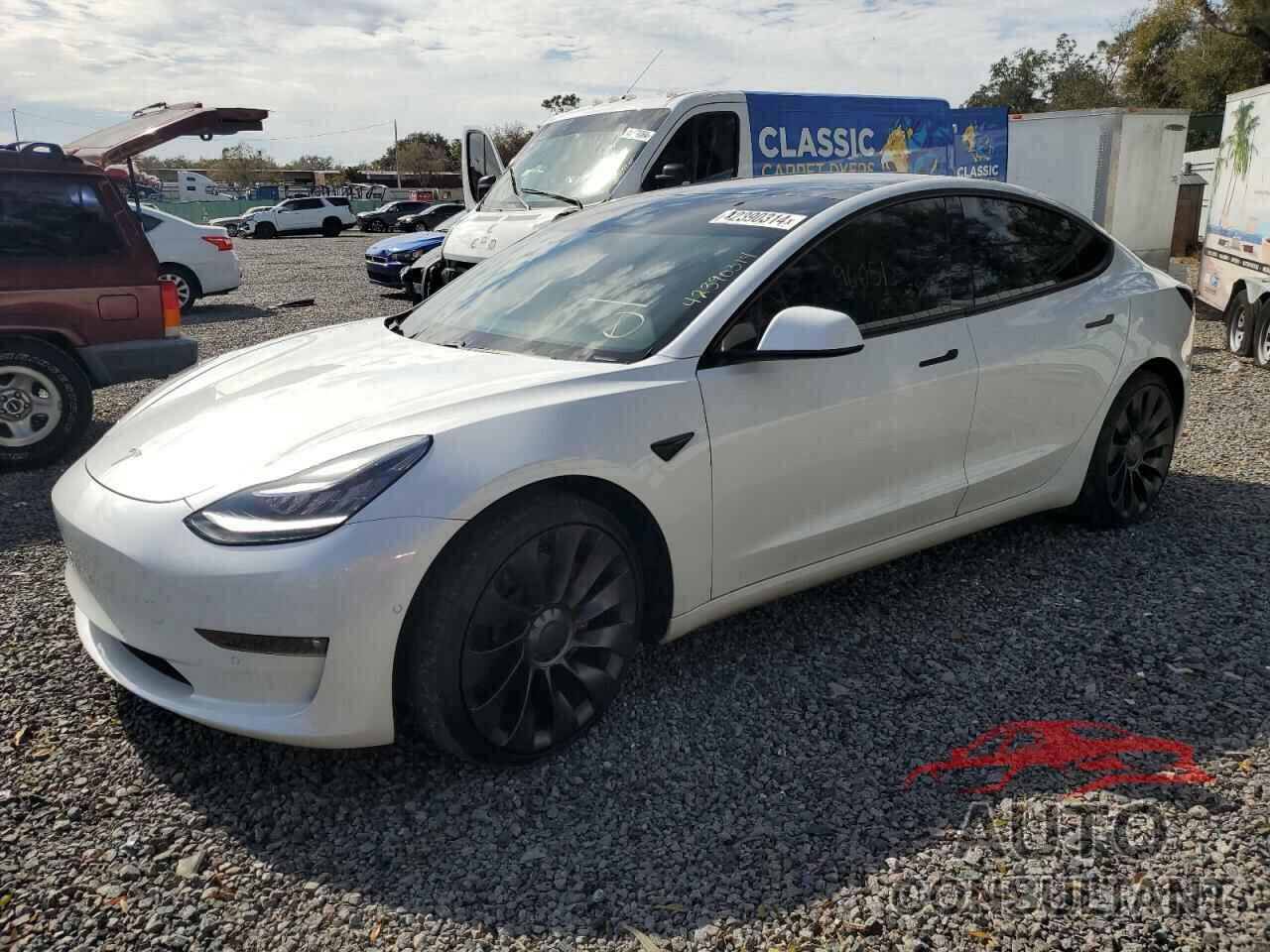 TESLA MODEL 3 2021 - 5YJ3E1EC6MF856448
