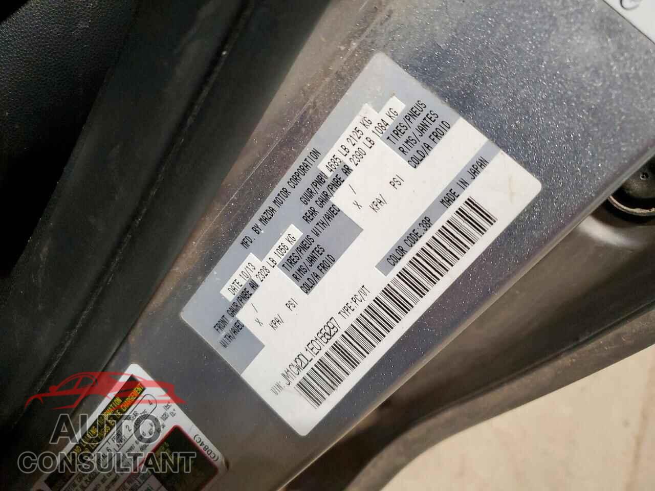MAZDA 5 2014 - JM1CW2DL1E0165297