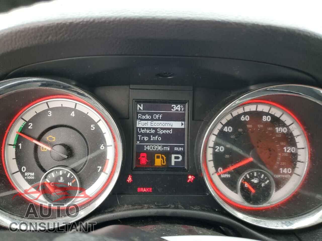 DODGE DURANGO 2013 - 1C4RDJFG9DC684444