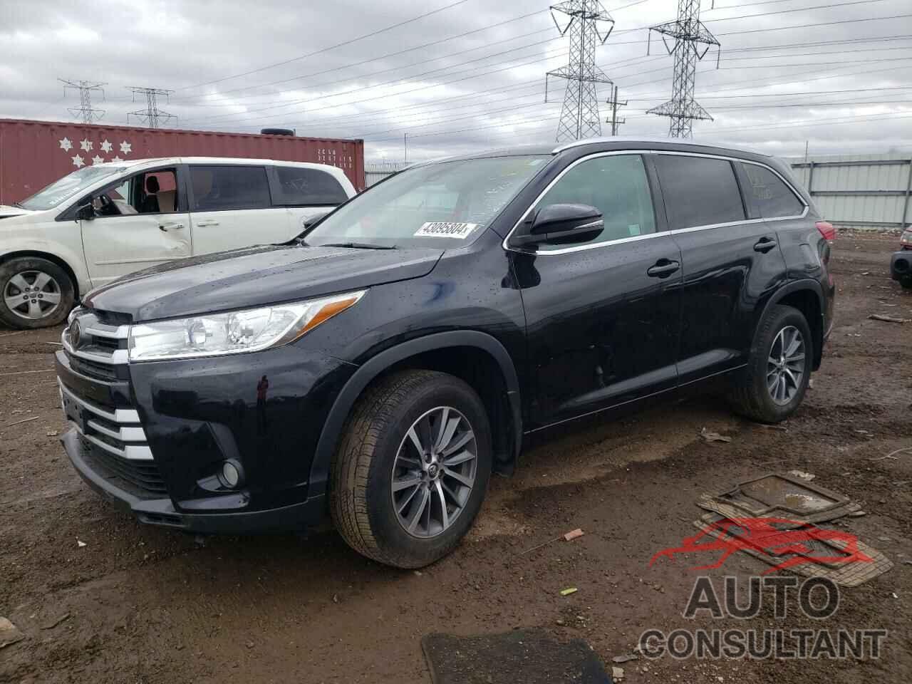 TOYOTA HIGHLANDER 2017 - 5TDJZRFH8HS511668