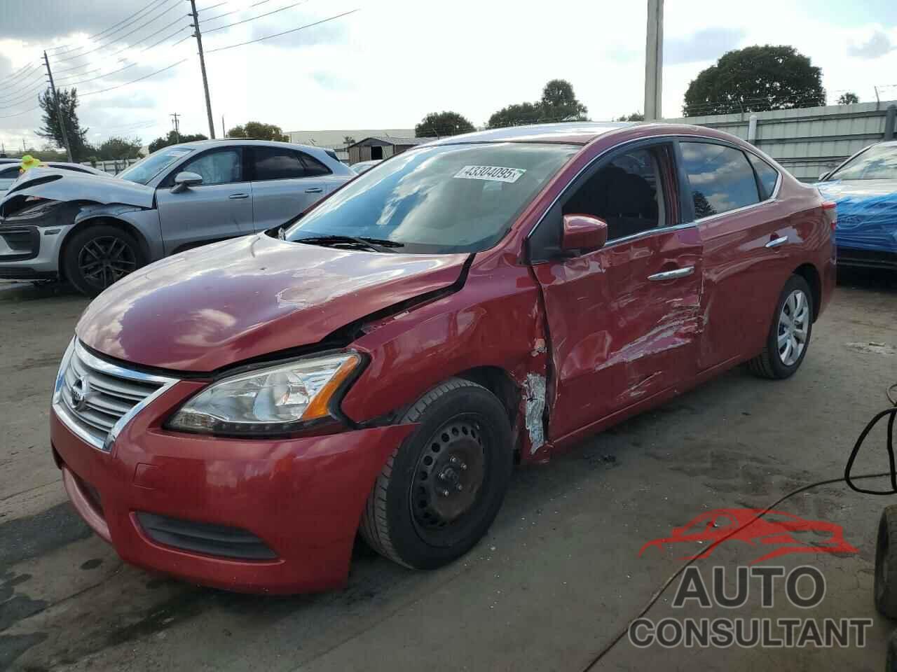 NISSAN SENTRA 2013 - 3N1AB7APXDL701904