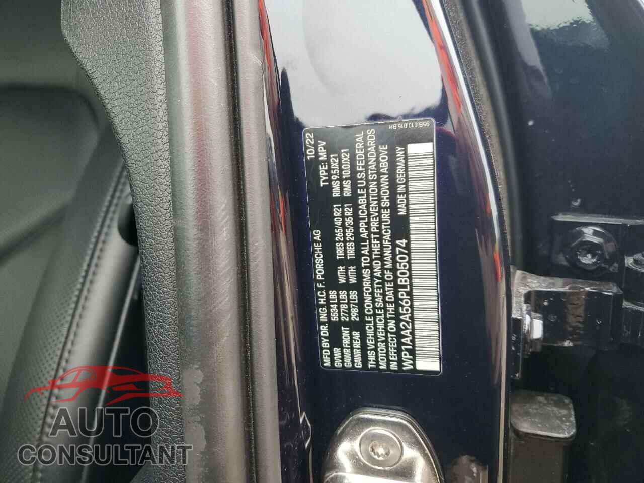 PORSCHE MACAN BASE 2023 - WP1AA2A56PLB05074