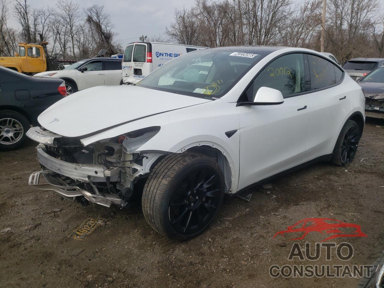 TESLA MODEL Y 2022 - 7SAYGDEE5NF385688
