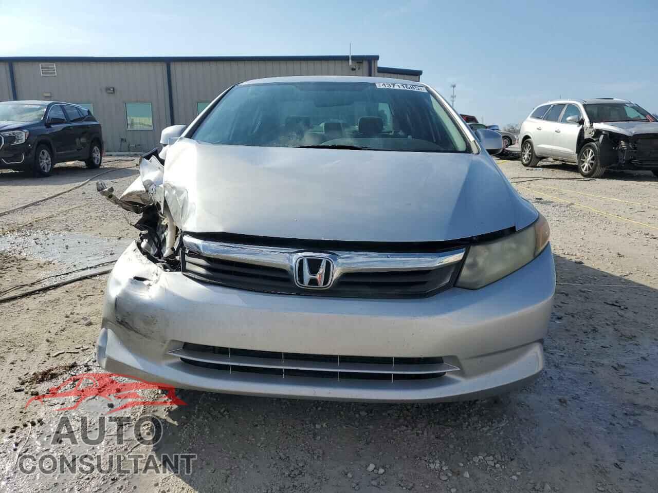 HONDA CIVIC 2012 - 19XFB2F53CE082224