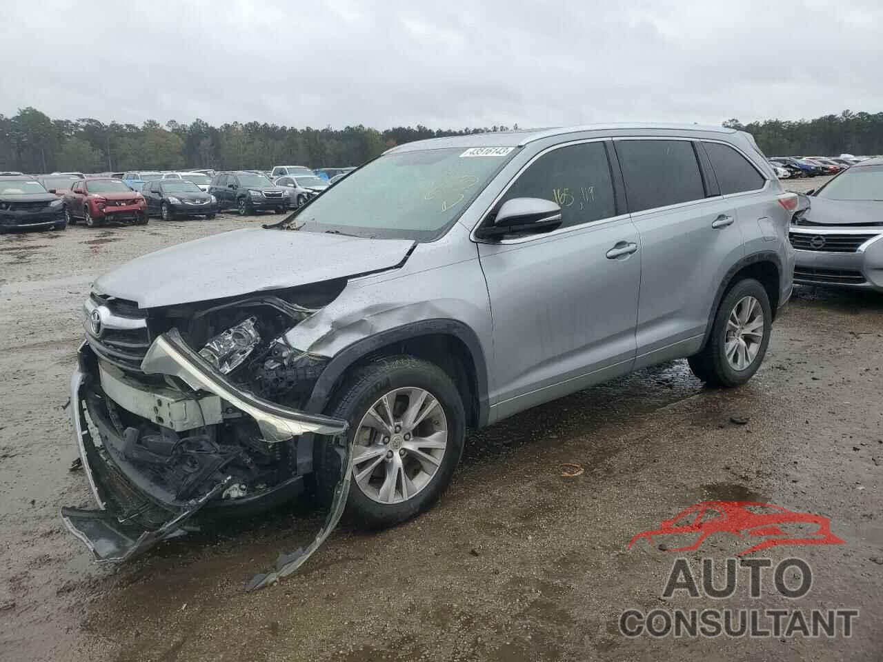 TOYOTA HIGHLANDER 2015 - 5TDKKRFH1FS043918