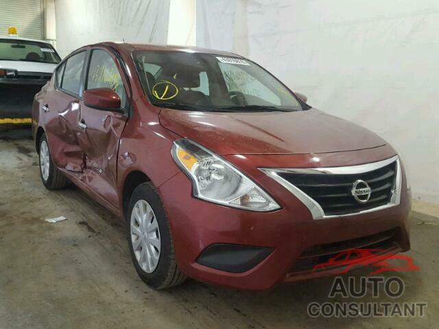 NISSAN VERSA 2017 - 3N1CN7AP1HL839918