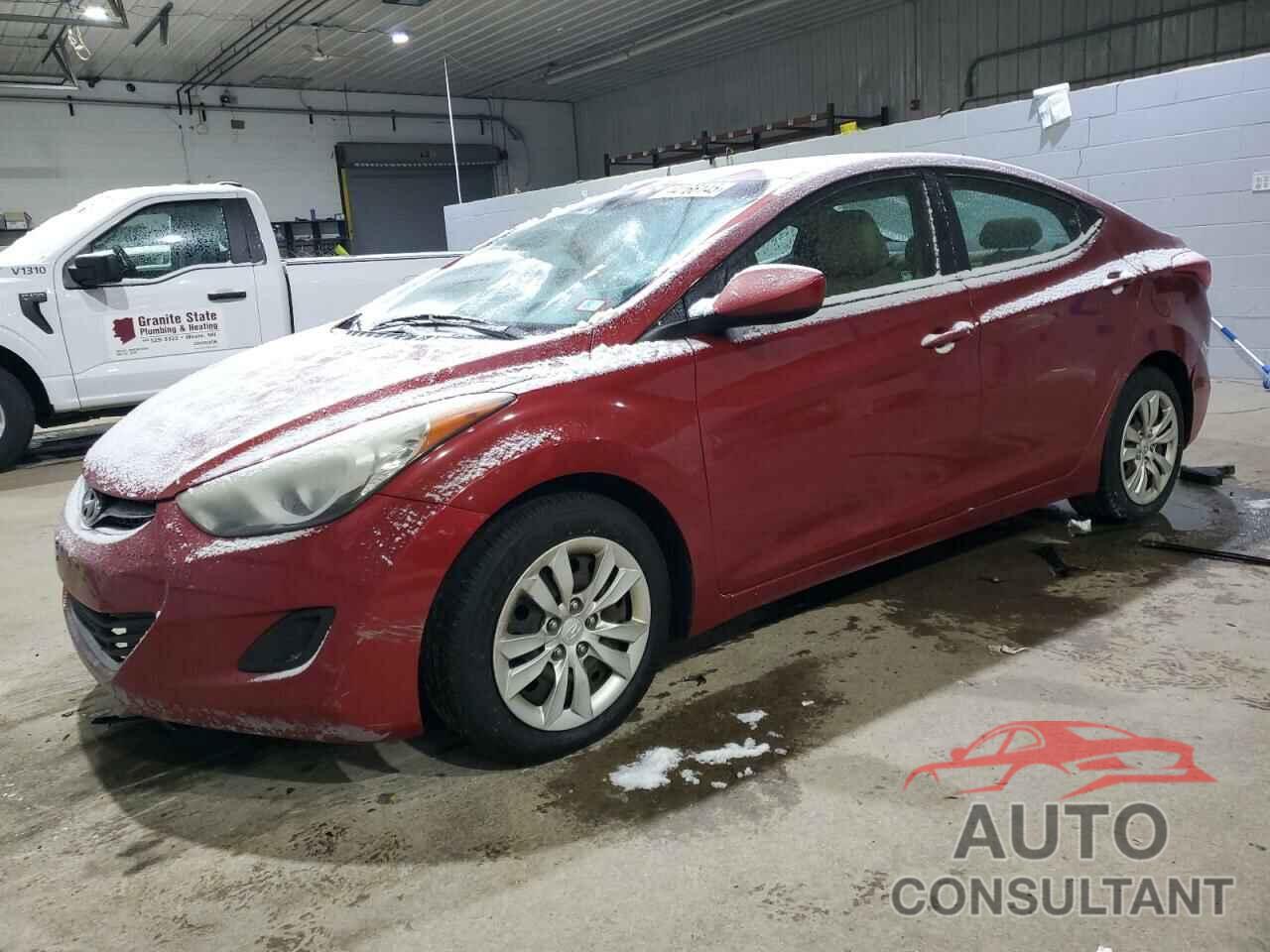 HYUNDAI ELANTRA 2012 - KMHDH4AE1CU461695
