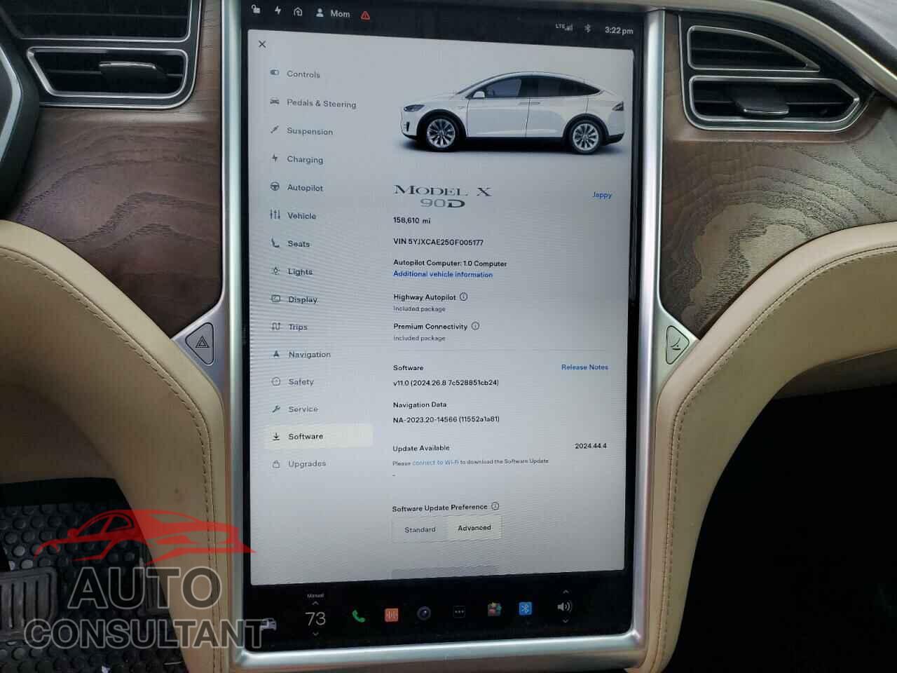 TESLA MODEL X 2016 - 5YJXCAE25GF005177