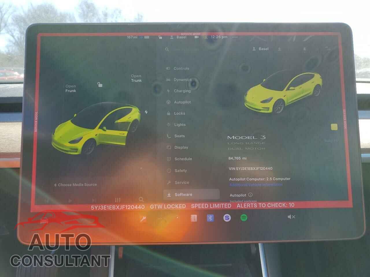 TESLA MODEL 3 2018 - 5YJ3E1EBXJF120440