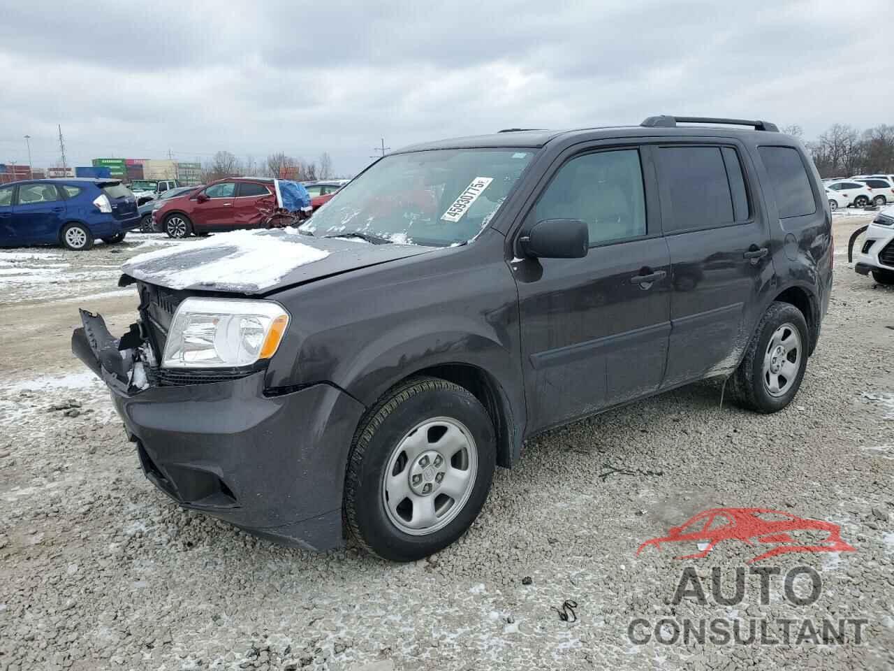 HONDA PILOT 2014 - 5FNYF4H24EB046549