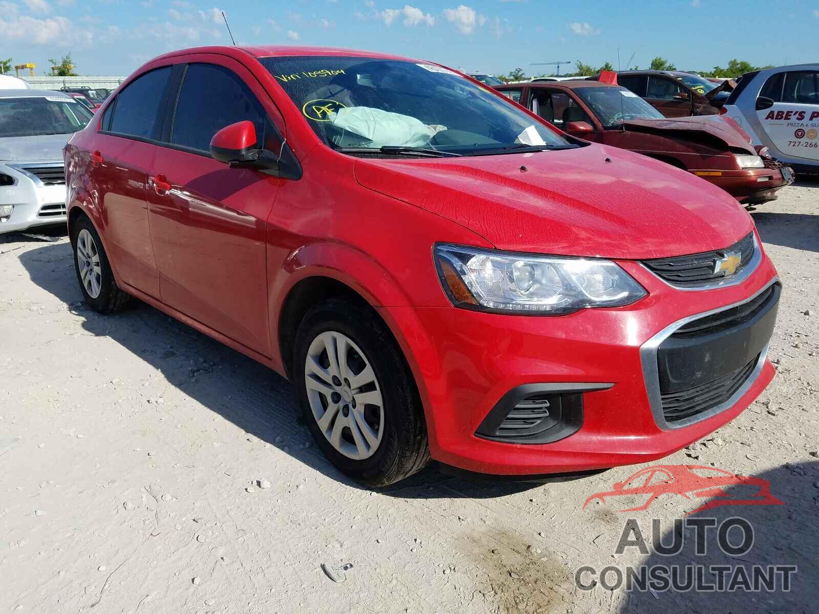 CHEVROLET SONIC 2020 - 1G1JB5SB8L4105904
