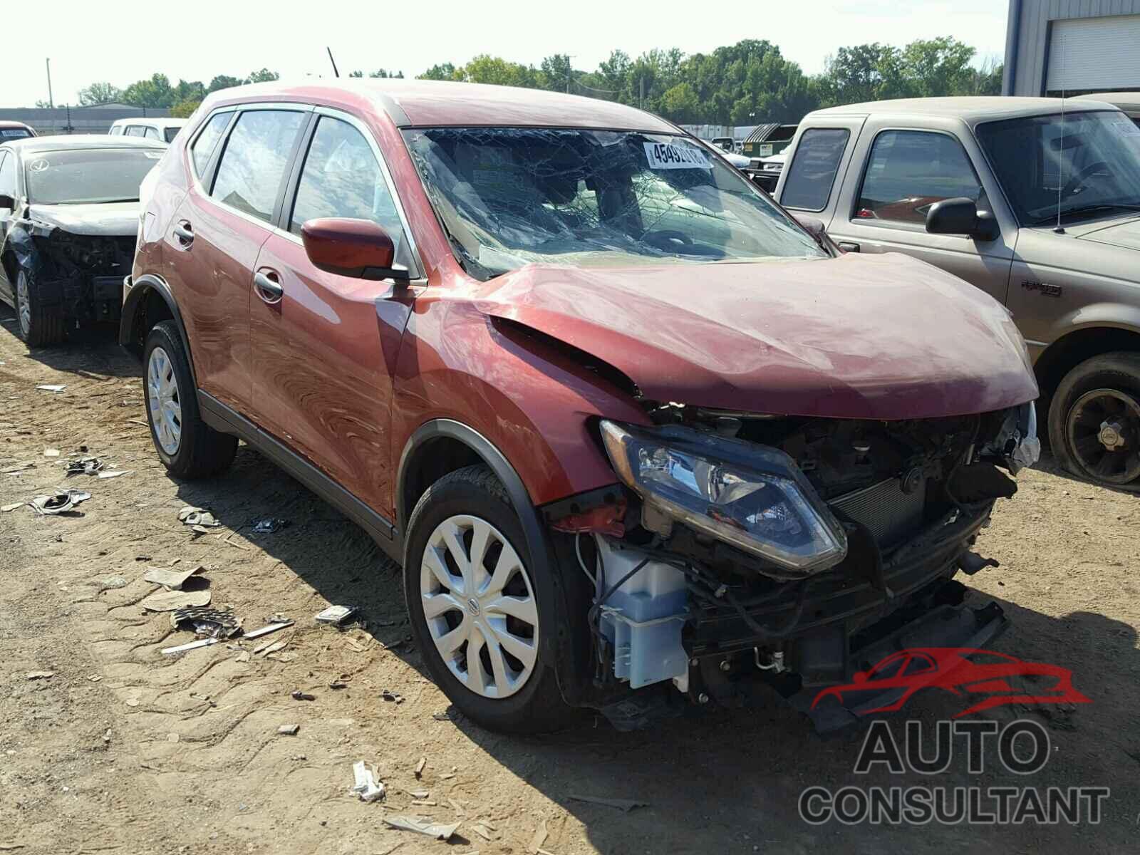 NISSAN ROGUE S 2016 - KNMAT2MV8GP671348