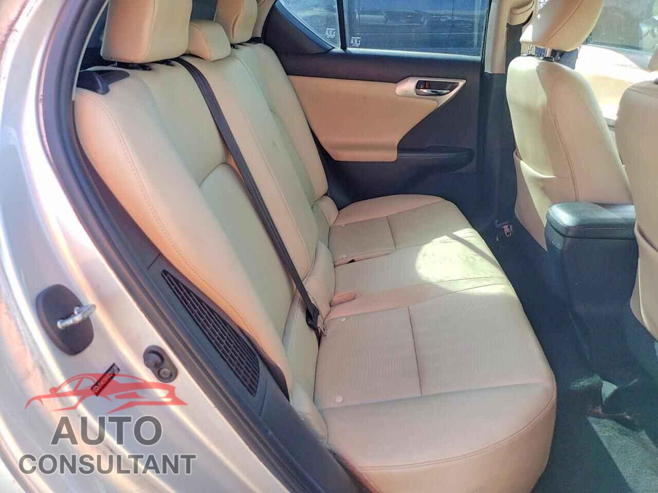 LEXUS CT 200 2012 - JTHKD5BH3C2111341