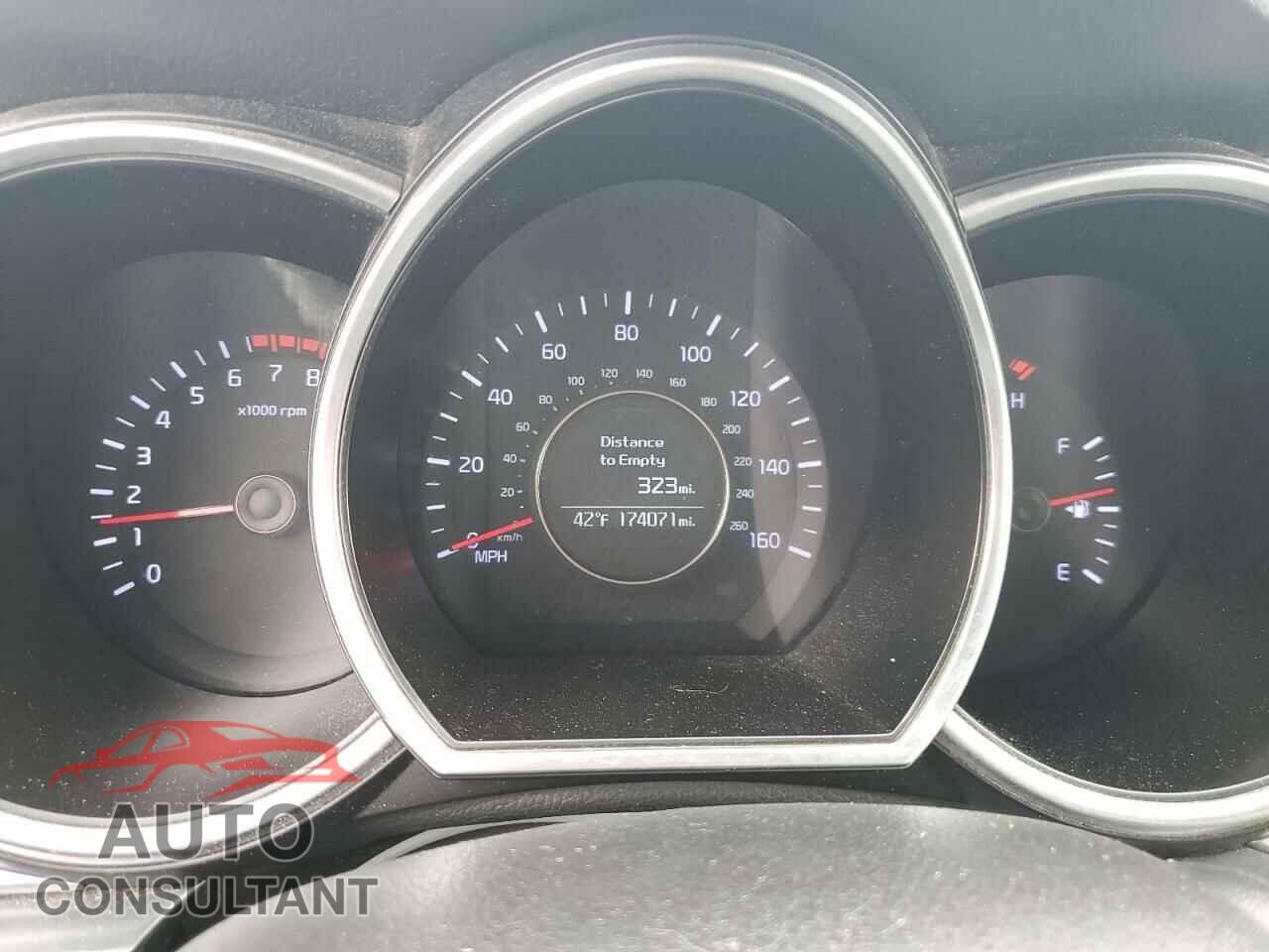 KIA OPTIMA 2014 - KNAGM4A77E5480261