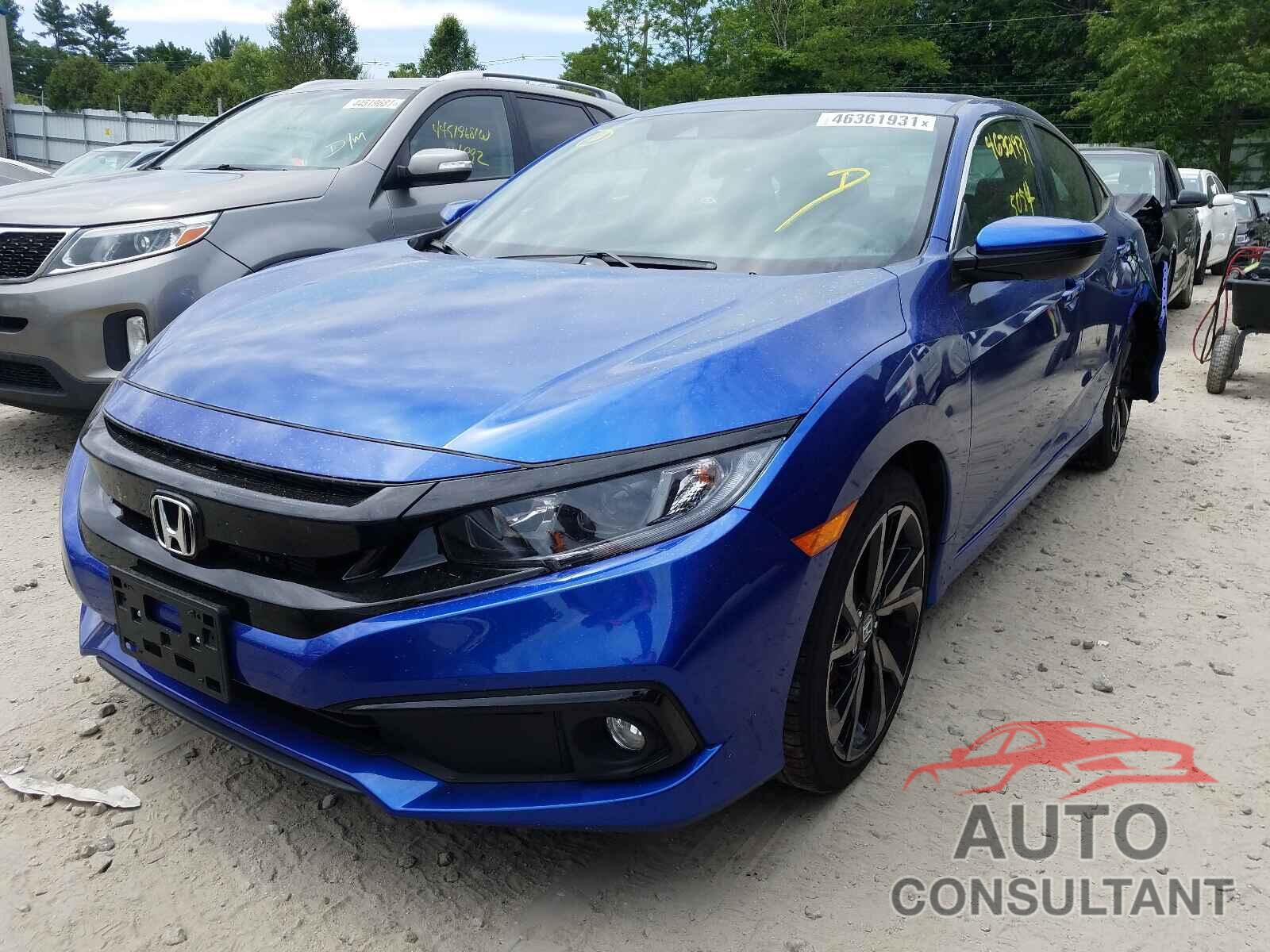 HONDA CIVIC 2021 - 2HGFC2F8XMH529923