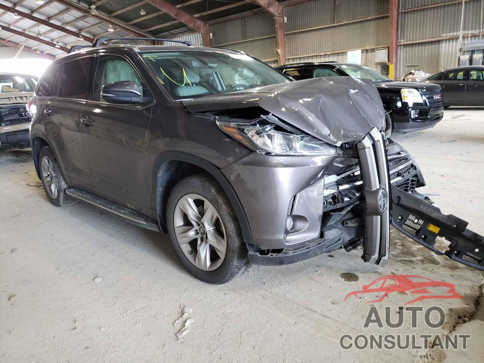 TOYOTA HIGHLANDER 2017 - 5TDYZRFHXHS218725