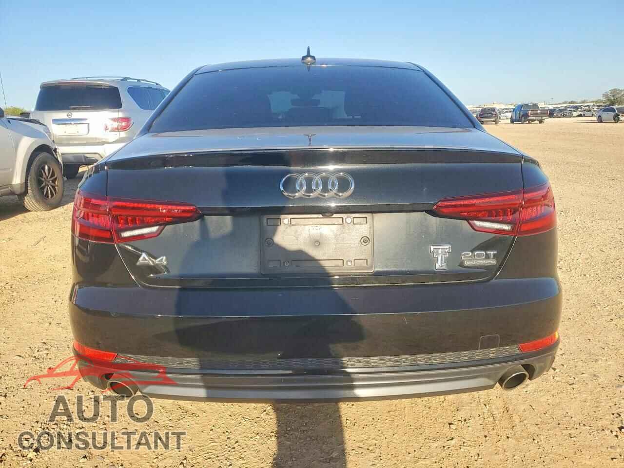 AUDI A4 2018 - WAUDNAF42JA135301