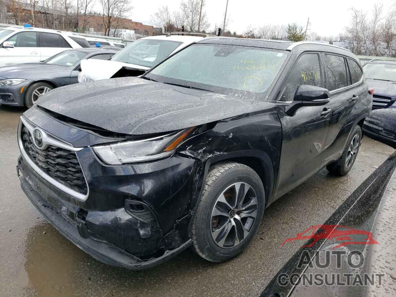 TOYOTA HIGHLANDER 2021 - 5TDGZRAH9MS075893