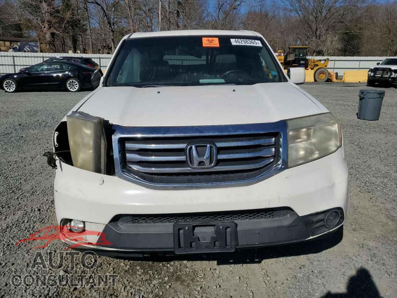 HONDA PILOT 2013 - 5FNYF3H52DB012001