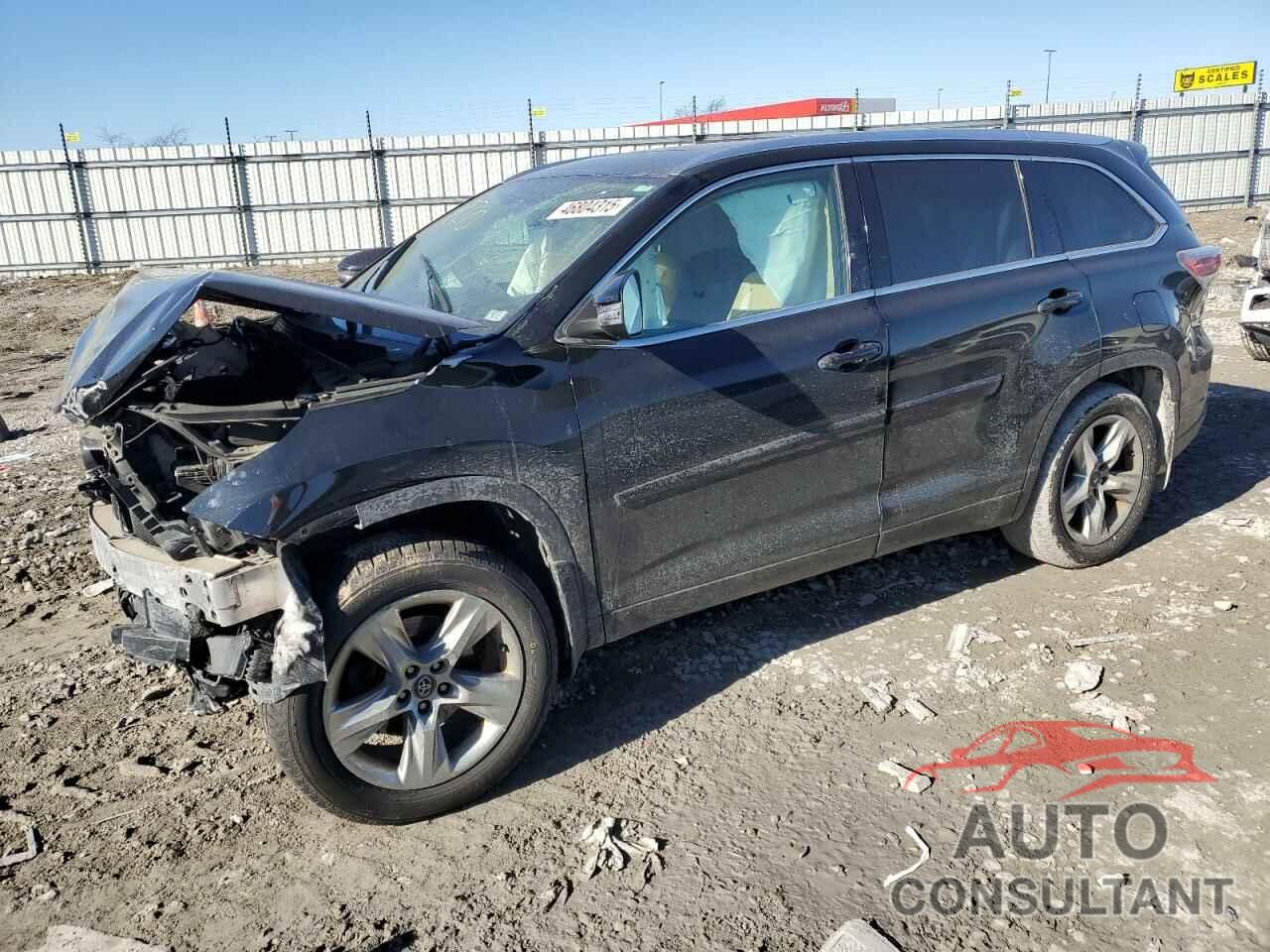 TOYOTA HIGHLANDER 2016 - 5TDDKRFHXGS292843