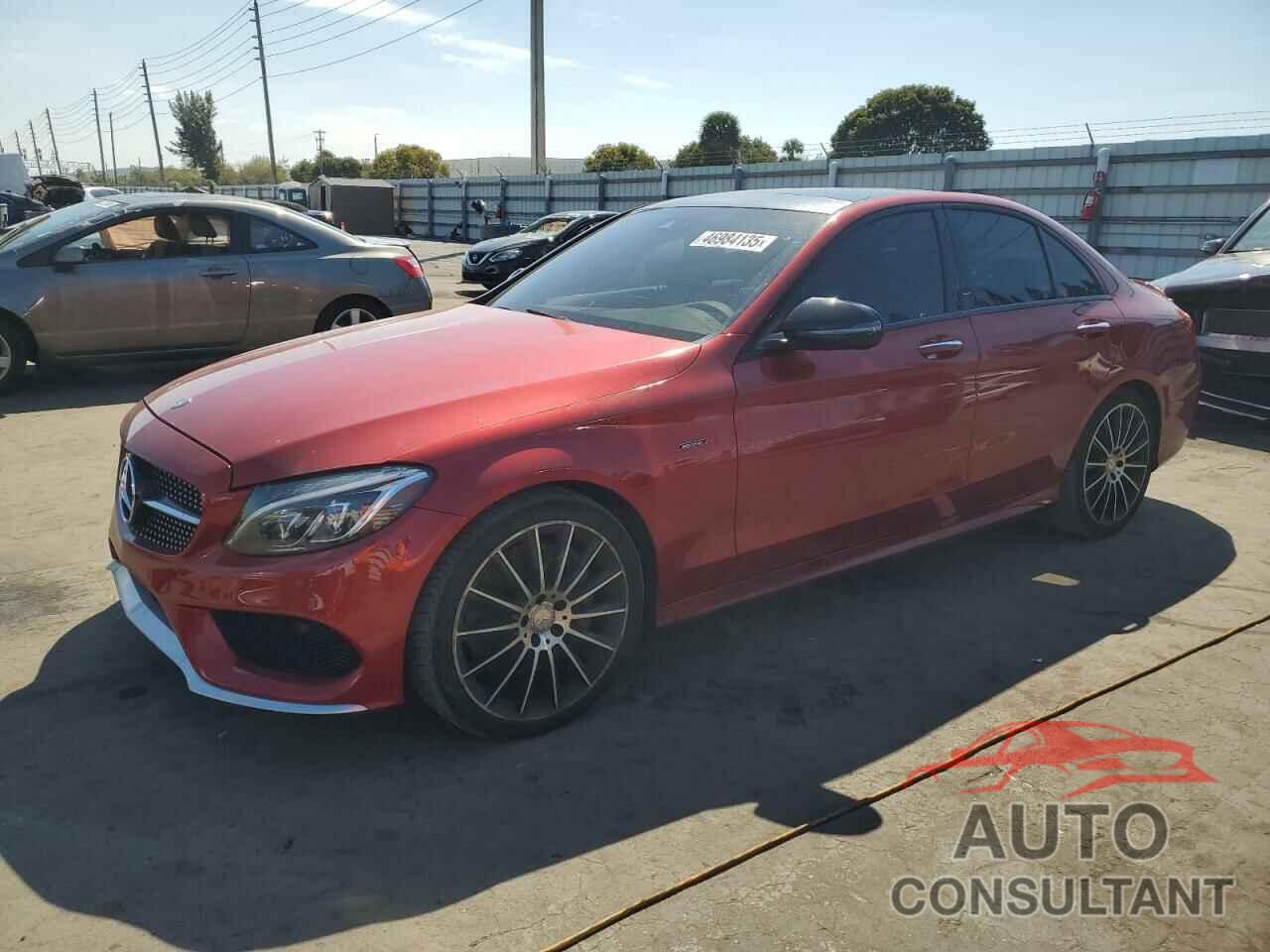 MERCEDES-BENZ C-CLASS 2016 - 55SWF6EB3GU117491