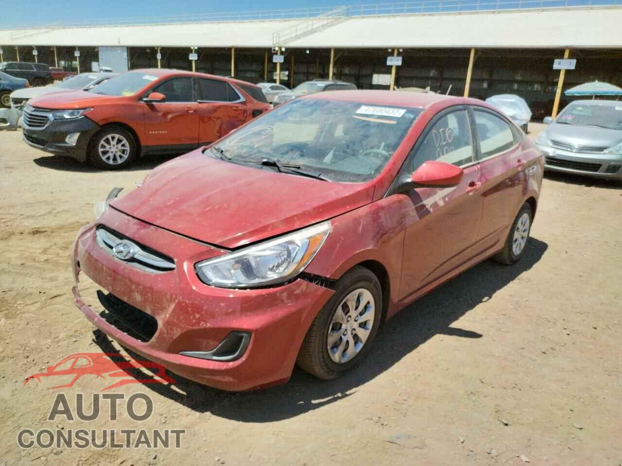 HYUNDAI ACCENT 2017 - KMHCT4AEXHU381412