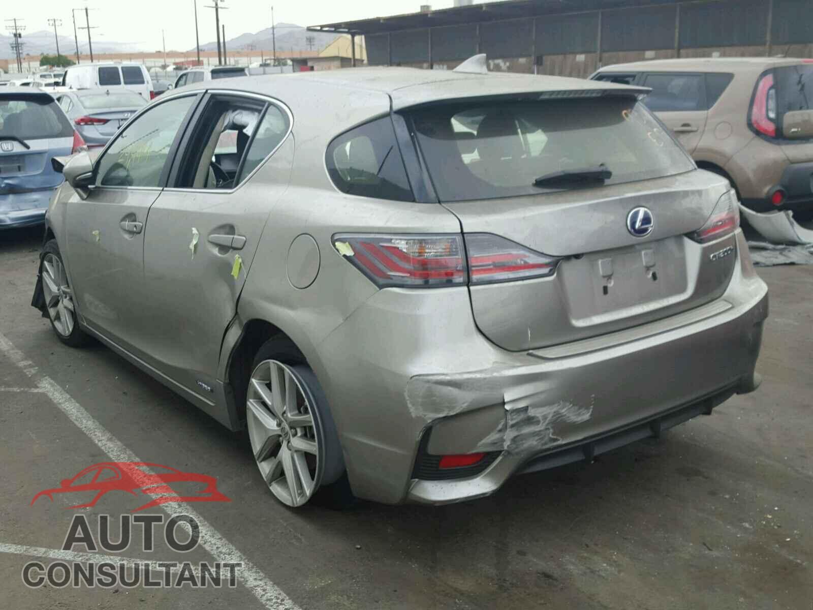 LEXUS CT 200 2017 - JTHKD5BH0H2285357