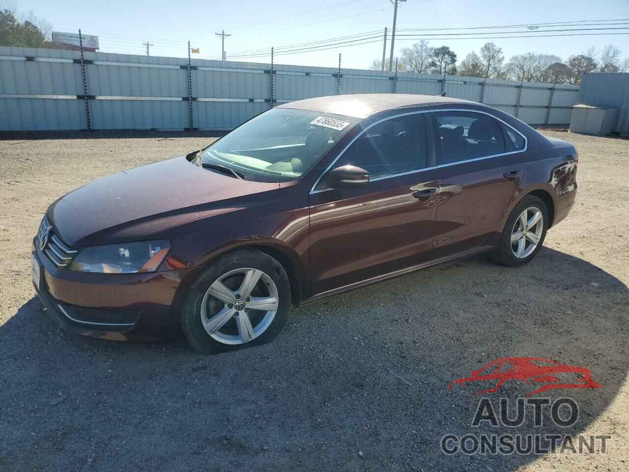 VOLKSWAGEN PASSAT 2013 - 1VWBP7A32DC084765