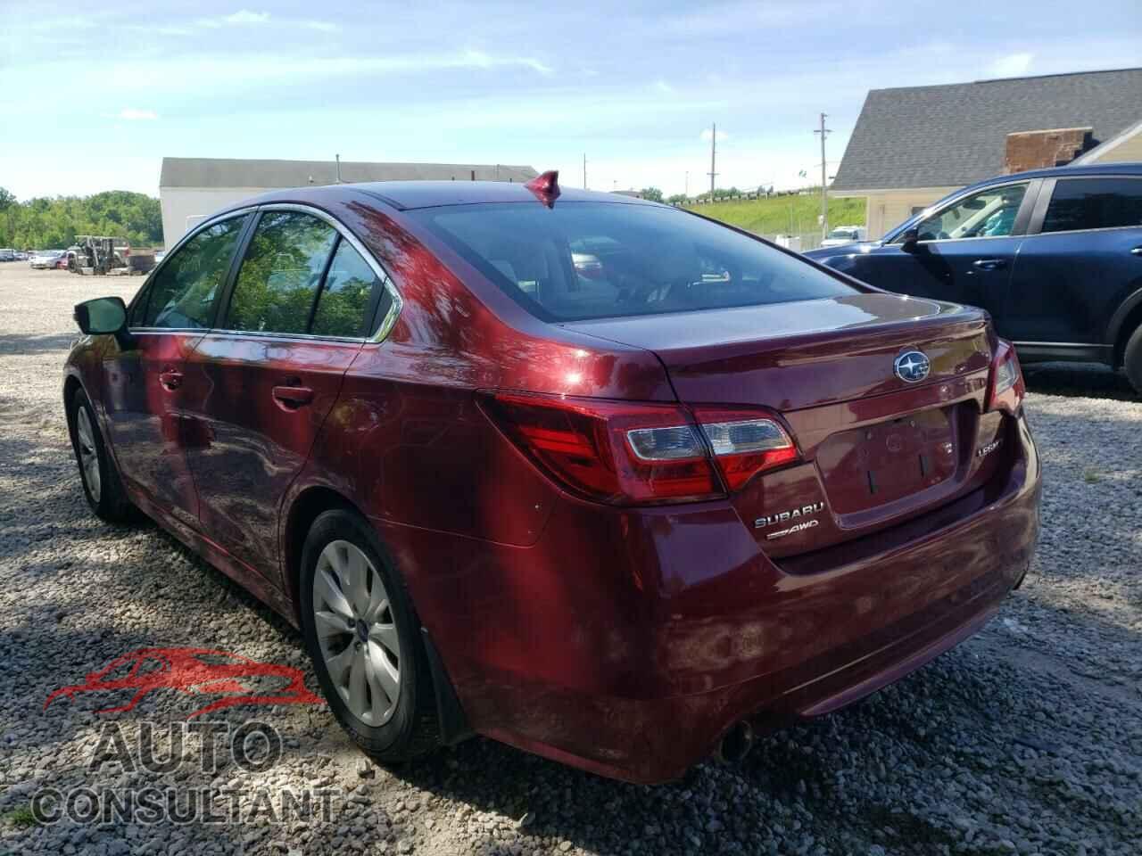SUBARU LEGACY 2016 - 4S3BNBF60G3047152