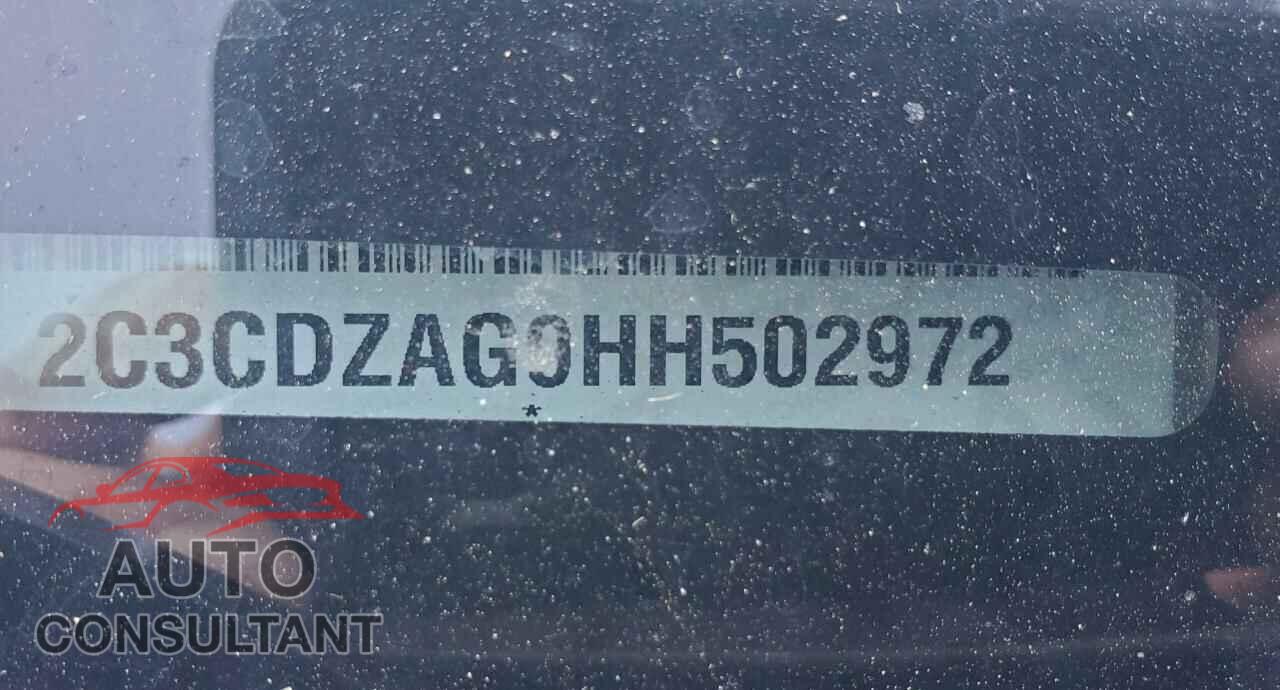 DODGE CHALLENGER 2017 - 2C3CDZAG0HH502972