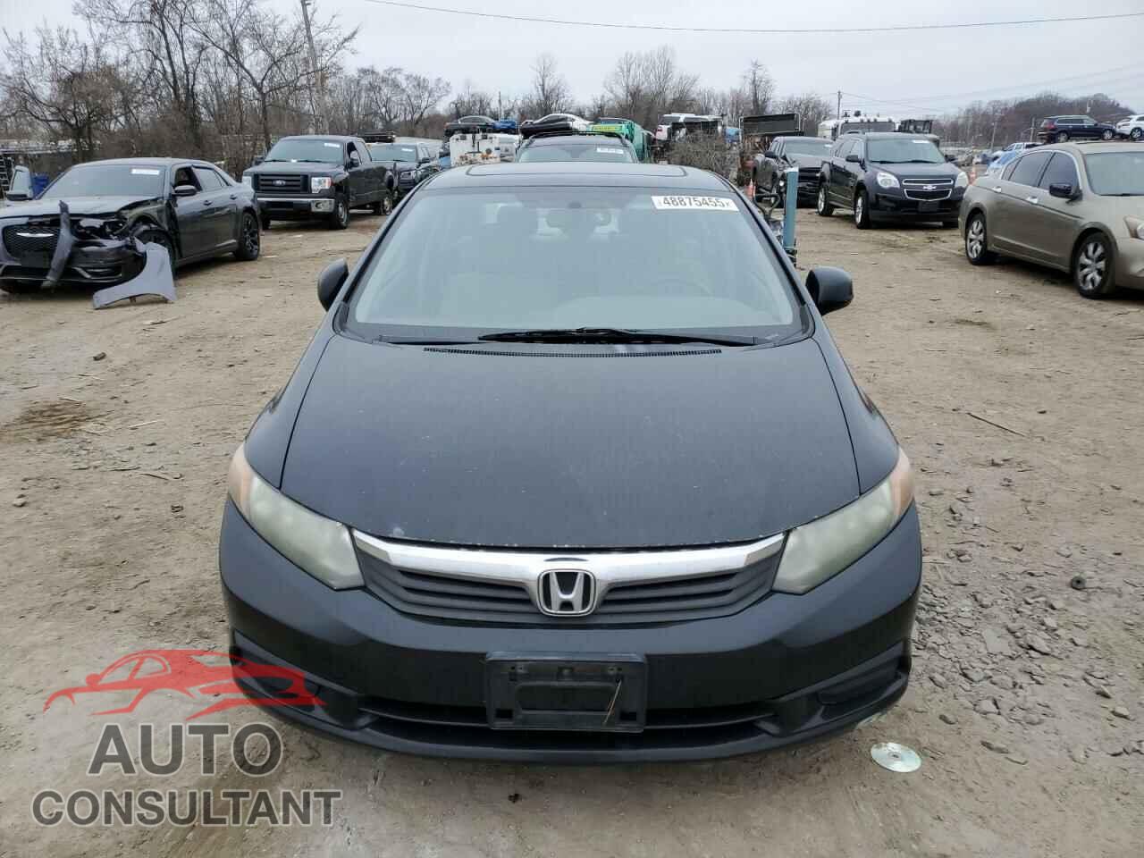 HONDA CIVIC 2012 - 19XFB2F82CE312202